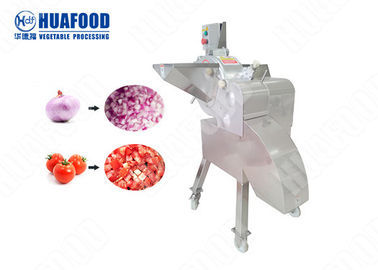 HDF Fast Tomato Onion Dicing Multifunction Vegetable Cutting Machine 1000KG/H