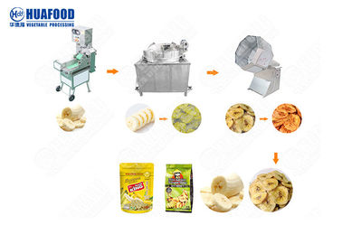 Automatic Snacks Making Machine Plantain Chips Production Line Chips Banana Machine