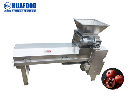 Passion Fruit Skin Removing 3TPH Pomegranate Seed Separator