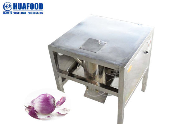 600*600*700mm Automated Commercial Onion Peeler Cutting Onion Peeling Machine