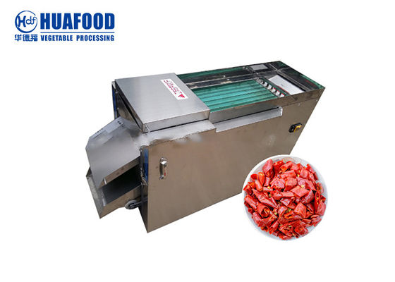 500kg/h Multifunction Vegetable Cutting Machine Pepper Chilli Stem Cutting Machine