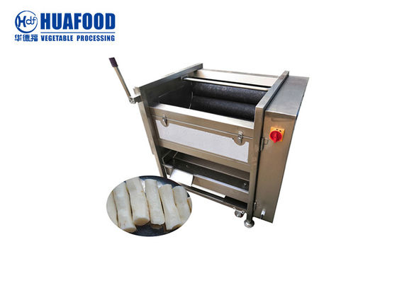 Brush Roll Washing And Peeling Machine 1.5KW For Scallop Mussels Seashell