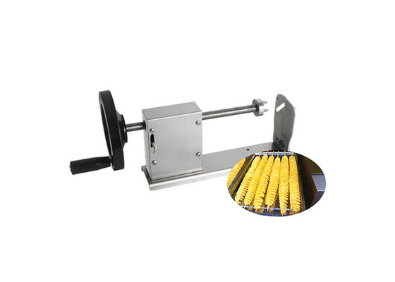 SUS 304 Stainless Steel Multifunction Vegetable Cutting Machine Spiral Potato Cutter