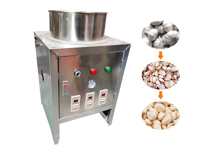 30 kg/h Automatic Garlic Peeler Machine 2.2 kw/220v Garlic Peeling
