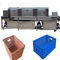 Vegetable Storage Plastic Crate Cleaning Machine , Turnover Industrial Crate Washers