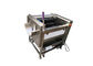 Brush Roll Washing And Peeling Machine 1.5KW For Scallop Mussels Seashell