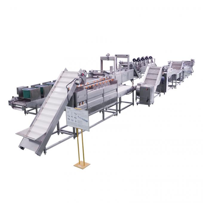 Automatic Commercial Potato Chip Maker , Fryer French Fries Potato