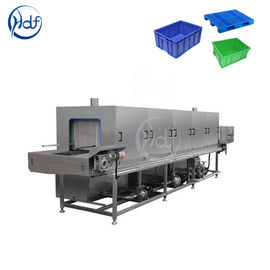 Efficient Transfer Box Plastic Crate Washing Machine , High Pressure Washing Machine