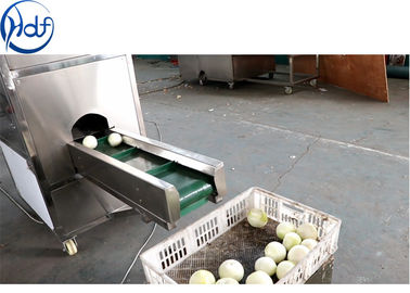 SUS304 Onion Processing Equipment Onion Skin Peeling Machine High Efficiency