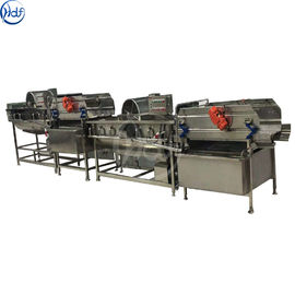 SS304 Material Fruit And Vegetable Processing Line With Turbocharging