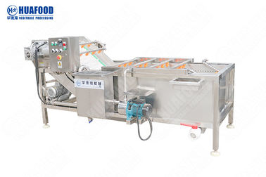 Small Size Automatic Continuous Conveyor Belt Fruit Vegetable Washing Machine