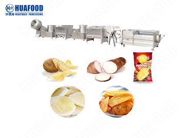 200kg/H Semi-Automatic Potato Chips Processing Line