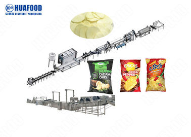 Fully Automatic Complete Stackable Sweet Potato Chips Making Machine Production Line