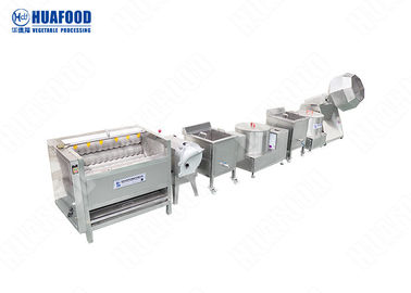 Semi Automatic Potato Chips Making Machine / Fresh Potato Chips Machine