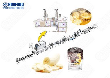 Banana Chips Processing Machine Automatic Chips Making Machine Commercial Potato Chip Fryer