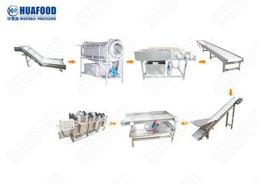 Berry Strawberry Washer Dryer Fruit And Vegetable Processing Line