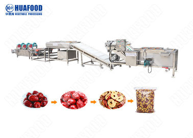 Fruit And Vegetable Processing Line High Efficiency Dried Fruit Processing Equipment