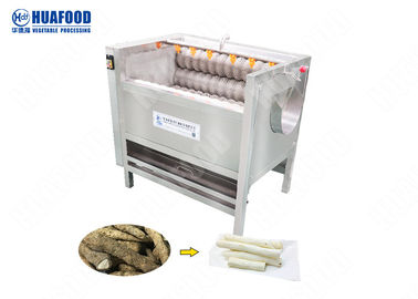 Vegetable Washing And Peeling Machine Potato/Turmeric/Cassava Peeler Machine