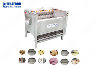Industrial Potato Peelers Mesin Pengupas Kulit Singkong Ginger Cleaning And Peeling Machine