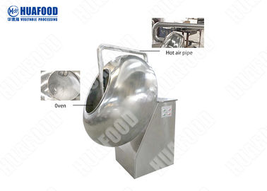 Liquid Dry 50kg/h Snack Food Processing Machinery Seasoning Nut Coating Machine