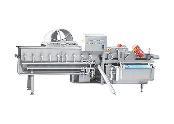 AC380V 50HZ 1000KG/H Ozone Vortex Vegetable Washer