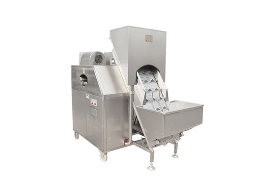 Multifunctional SUS304 3000kg/H Onion Peeler Machine