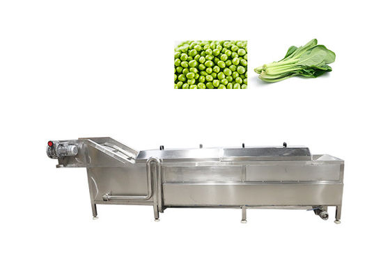 Food Precooking 300kg/H 2.95kw Potato Blanching Machine