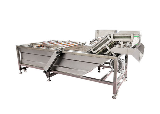 1300MM SUS304 500KG/H Air Bubble Washing Machine