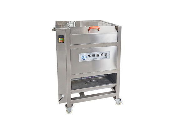 Semi Automatic Washing 150 Kg/Hr Potato Chips Peeling Machine
