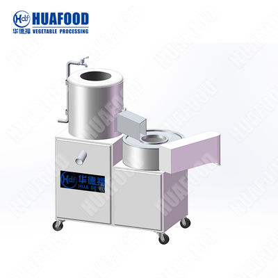 Stainless Steel Cleaning 300kg/h Sweet Potato Chips Cutting Machine