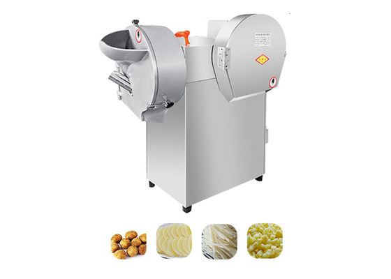 120-850KG/Hr Electric Multifunction Vegetable Cutting Machine Section Silk Chopped