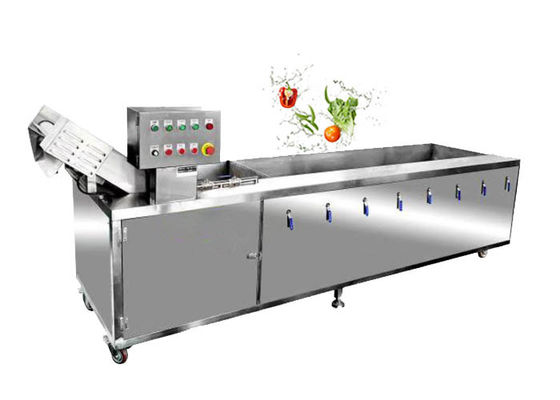 Vegetable Fruit Bubble Washing Machine Fruit Vegetable Ozone Cleaning Machine For Restaurant