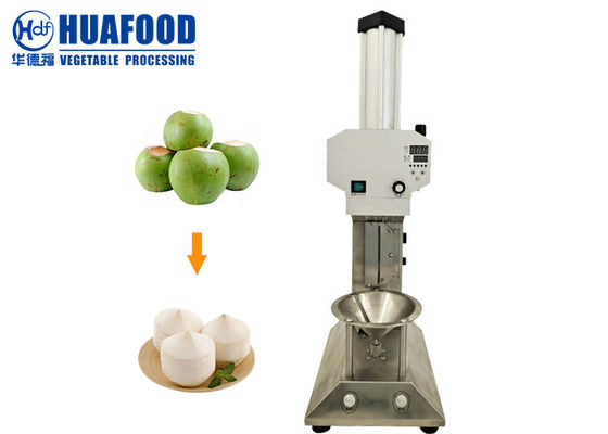 0.7kw High Efficiency Coconut Peeling Machine Green Fresh Coconut Cutter