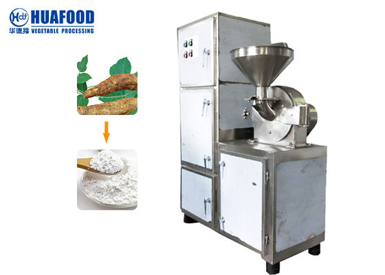 Cassava Flour Mill Automatic Food Processing Machines 120-800 Kg/H