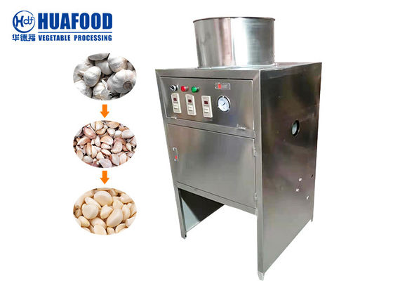 30 kg/h Dry Garlic Peeler Machine Commercial Garlic Peeling Machine