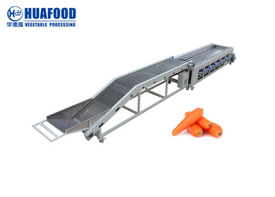 Fresh Fruit And Vegetable Sorting Machine 3 T/H 1.85KW For Potato Carrot
