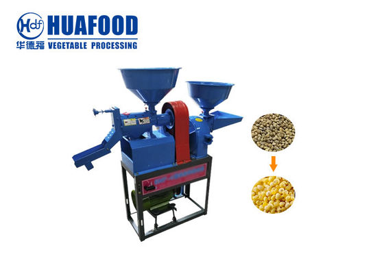 2.2kw Automatic Food Processing Machines Agricultural Combined Mini Rice Mill