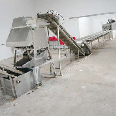 Electric Gas Sweet Potato Chips Making Machine Production Line