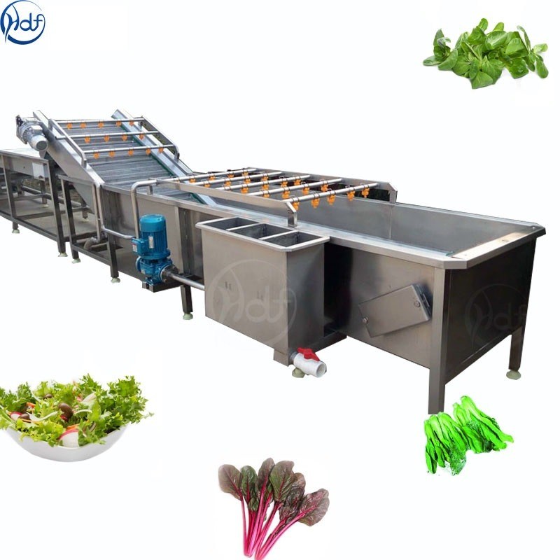 Ozone Vegetable Washing Machine High Efficiency For Food Processing Factory