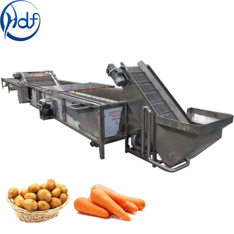 Multifunction Vegetable Cleaning Machine , Fruit And Vegetable Processing Machine