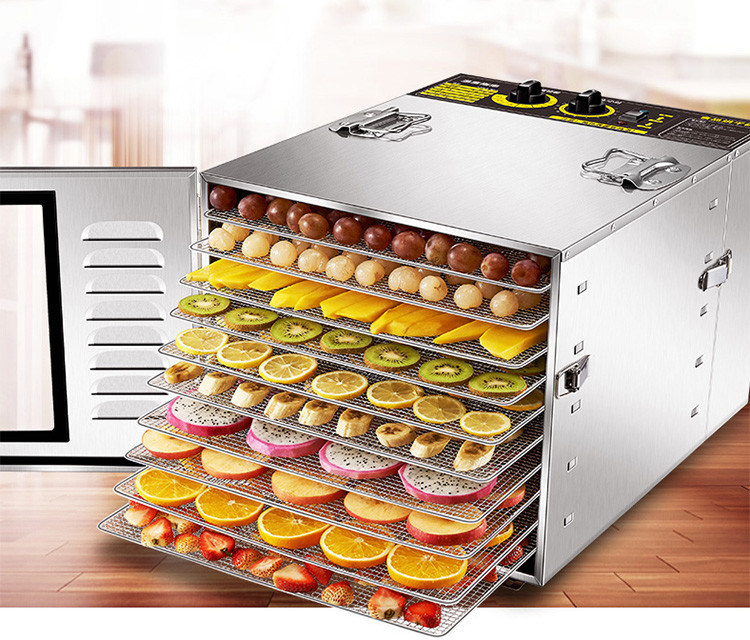Dried Fruit Vegetable Food Drying Machine 10 Layers Mini Food Dehydrator