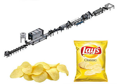 30kg/h wave type potato chips production line