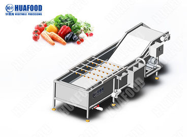 Ozone Vegetable Washing Machine High Efficiency For Food Processing Factory