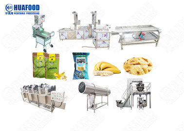 HFD manufacturer 150KG/H-2000KG/H Program Automatic Banana Chips Machine Plantain Chips Making Machine