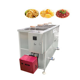 Gas Type Manual Chip 150kg/H Countertop Deep Fryer