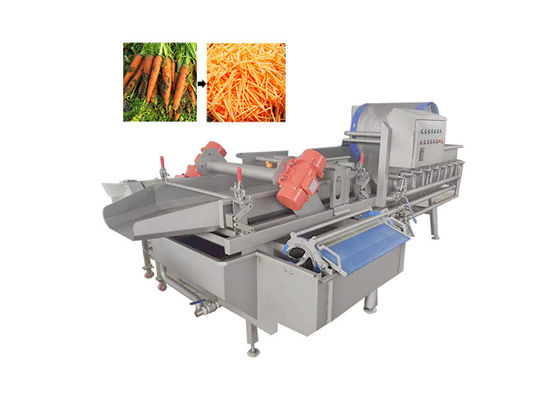 Industrial Automatic Vortex Fruit Vegetable Washing Machine 1000KG/H