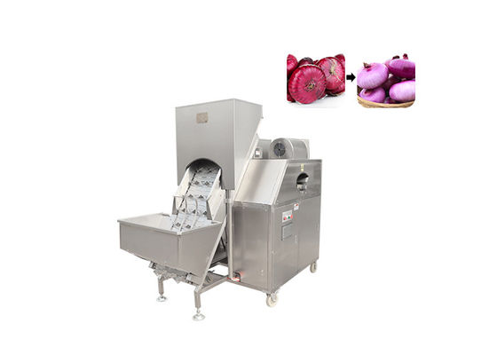 3 Belts Vegetable 1.0MPa SUS 304 Onion Peeling Equipment