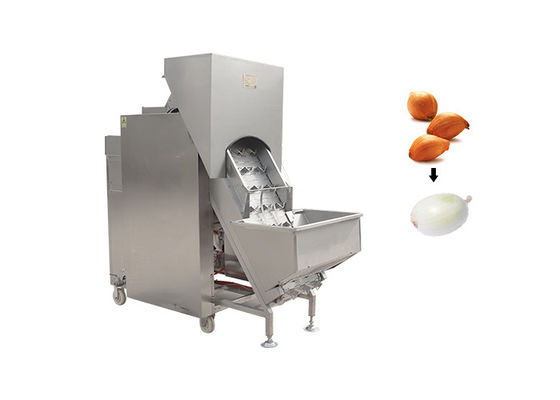 1.52Kw Multifunctional 3000kg/H Onion Peeling Machine