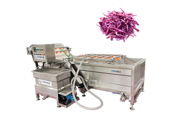 Factory Price High Pressure Water Flow Air Bubble Vegetable Tomato Carrot Cleaning Machine