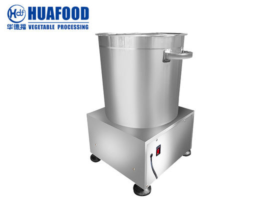 Centrifugal Dewatering 1400r/minute Fruit Vegetable Dehydrator